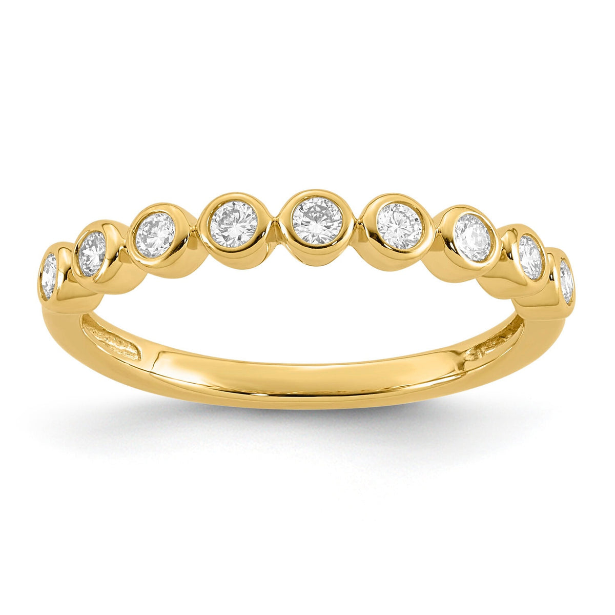 Eva 0.25CT Lab Grown Diamond Ring | 9CT Yellow Gold