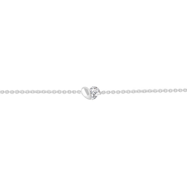 0.15ct Lab Grown Diamond Bracelet in 9K White Gold