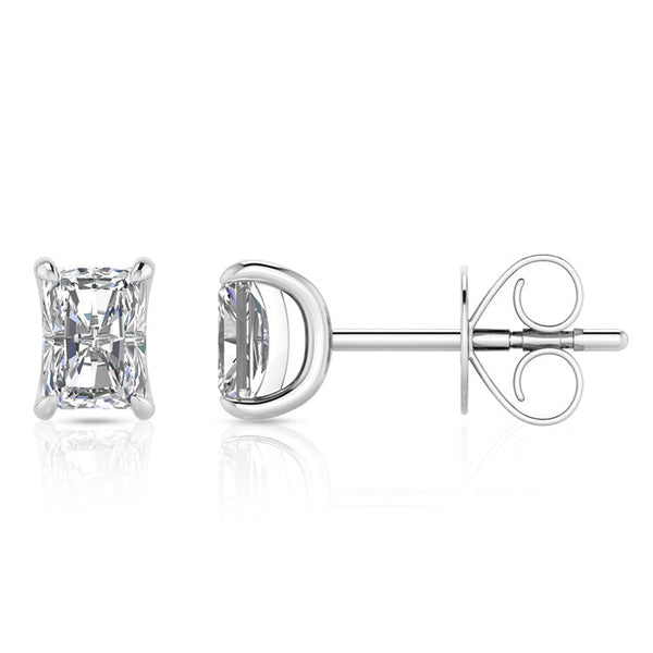 1.00ct Lab Grown Diamond Earrings in 9K White Gold