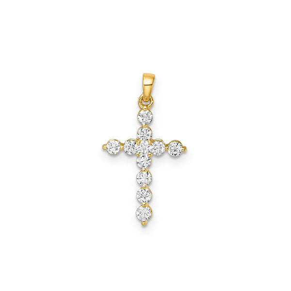 0.40ct Lab Grown Diamond Pendant in 9K Yellow Gold