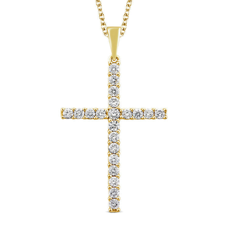 Graciela 0.50ct Lab Grown Diamond Necklace | 9CT Yellow/White Gold