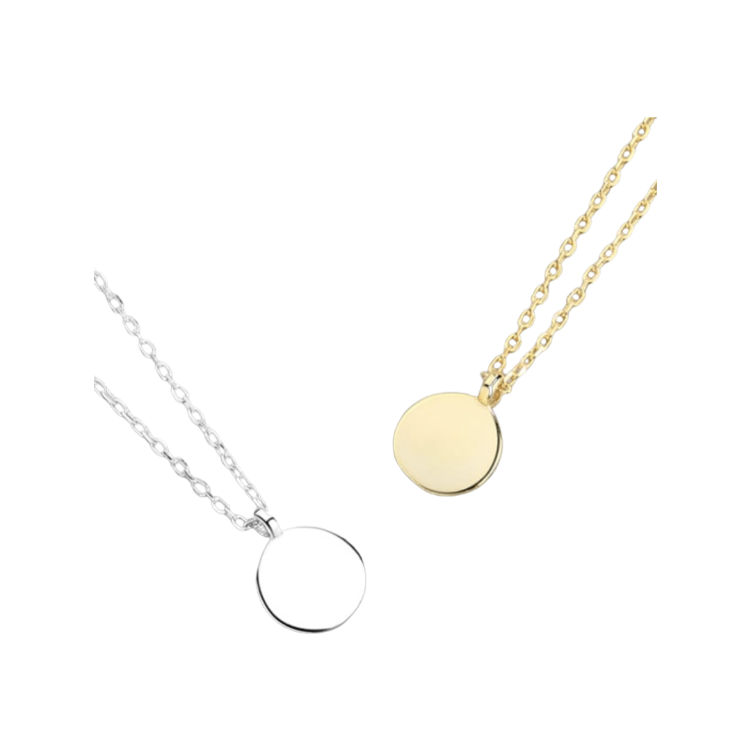 Albia Disc Necklace