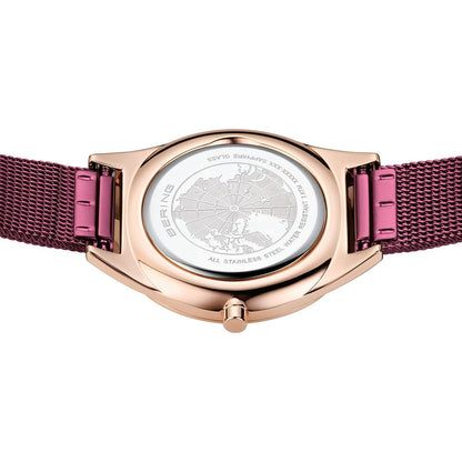 Bering Ladies Ultra Slim Purple Watch