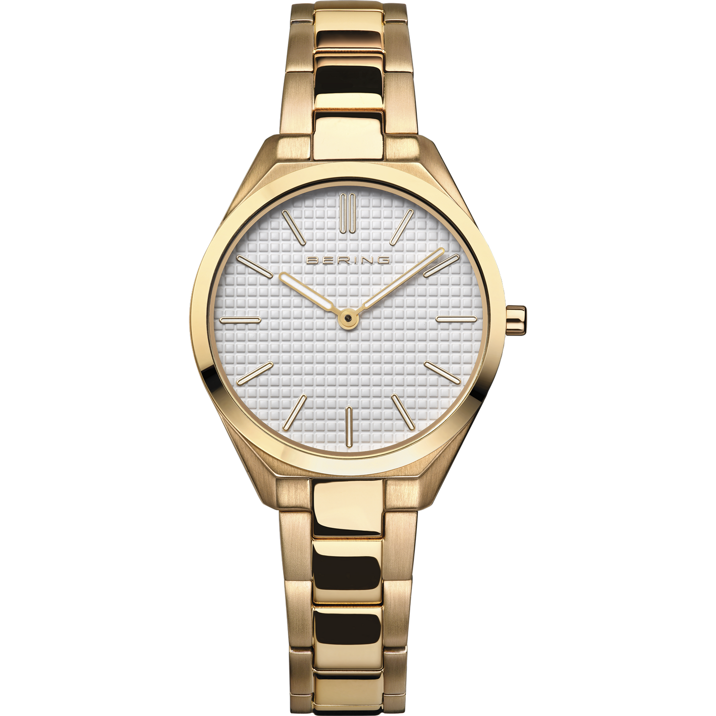 Bering Ladies Ultra Slim Gold Watch