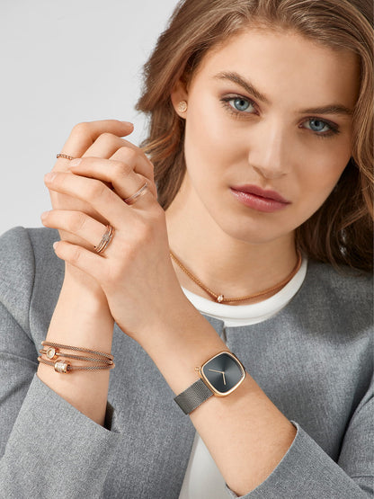 Bering Ladies Pebble Grey Watch