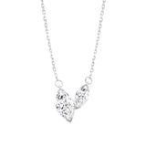 Azalea 0.7ct Lab Grown Diamond Necklace | 9CT Yellow/White Gold