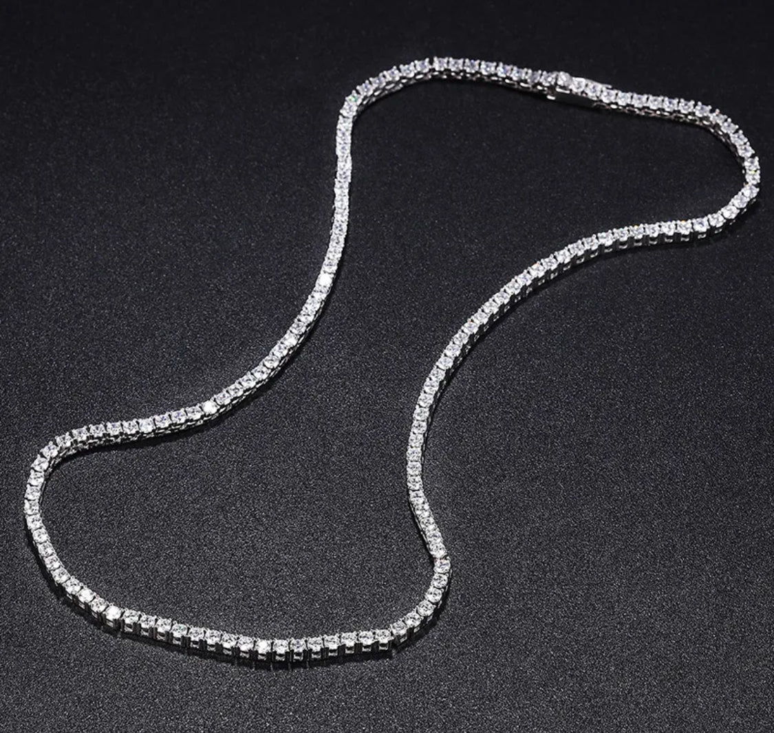 The Melia Tennis Necklace