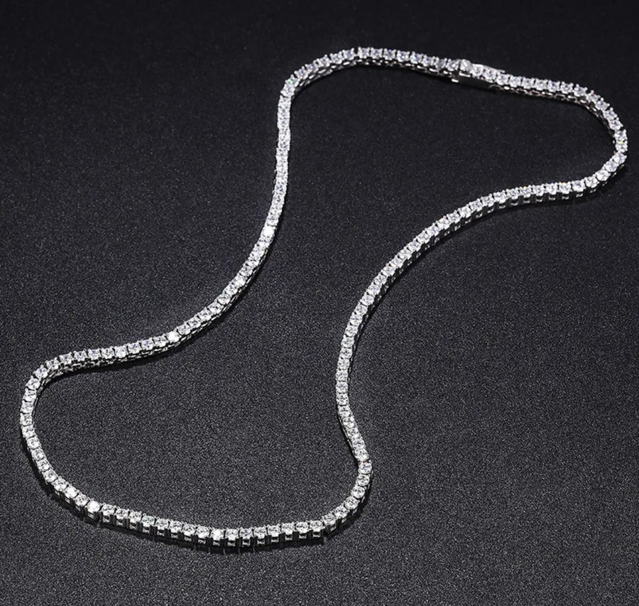 The Melia Tennis Necklace