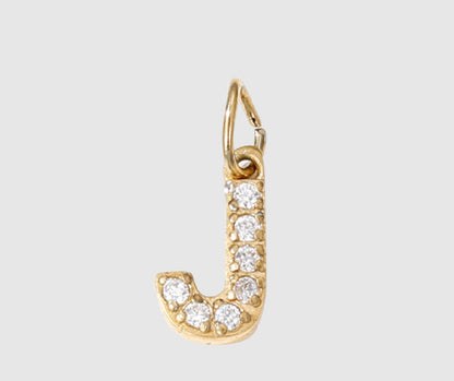 18K Yellow Gold Plated Initial Pendant Necklace