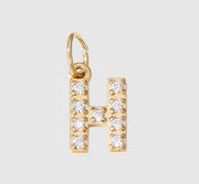 18K Yellow Gold Plated Initial Pendant Necklace