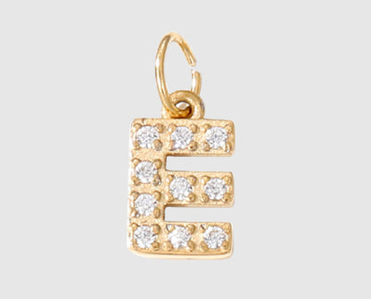 18K Yellow Gold Plated Initial Pendant Necklace
