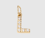 18K Yellow Gold Plated Initial Pendant Necklace