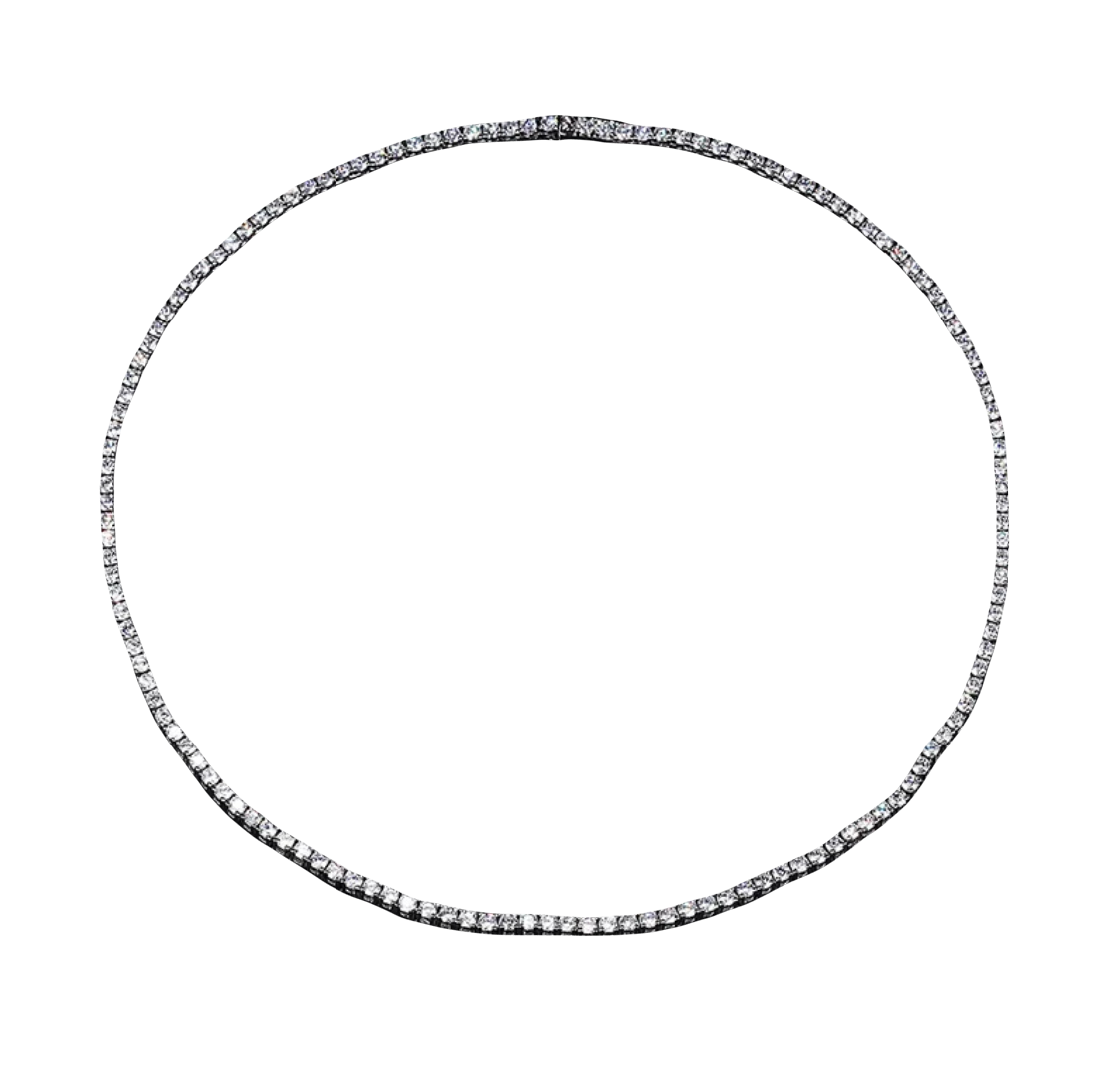 The Melia Tennis Necklace