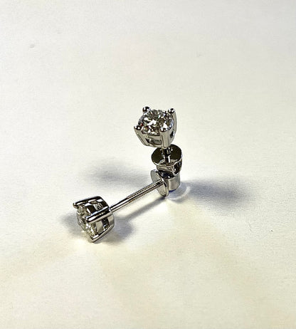 1CT TDW LAB Diamond Studs