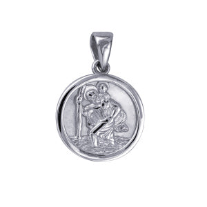R83 – 12mm Round St. Christopher