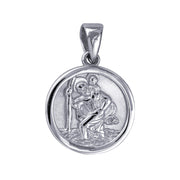 R83 – 12mm Round St. Christopher