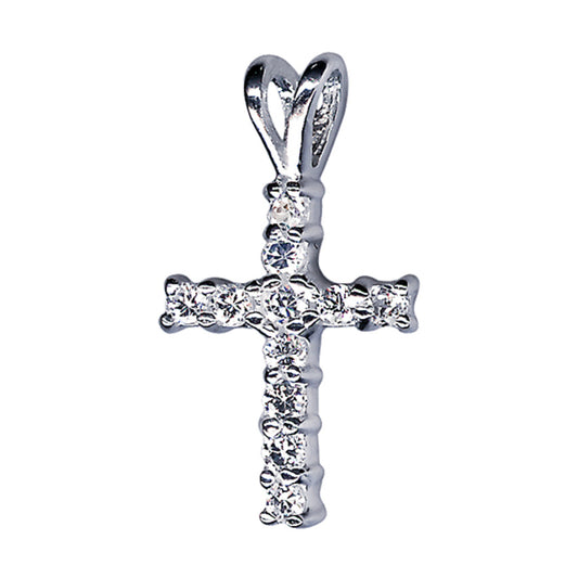 R49 – S/S Cz Set Fancy Cross