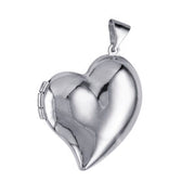 P36 – S/S Asymmetrical Heart Locket