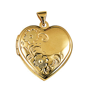 P33 – 21mm Heart Locket