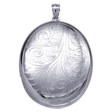 The Antique Scroll Locket