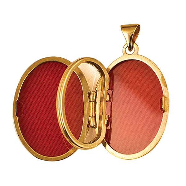 The Gold Oval Locket
