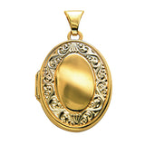 The Elegant Oval Locket