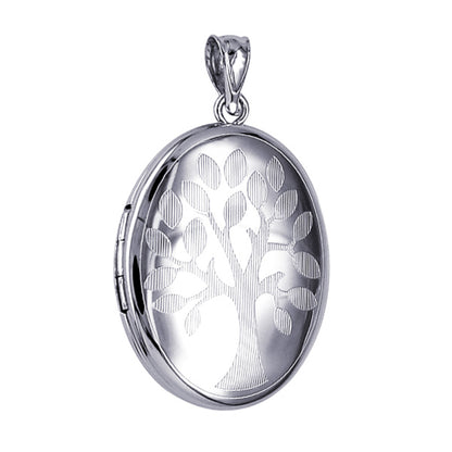 P15 – S/S ‘Tree of Life’ Oval Locket