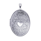 The Celtic Heart Photo Locket