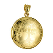 P05 – 20mm Round ‘Tree of Life’ Locket