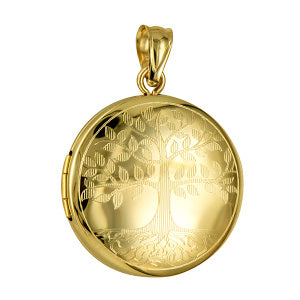 P05 – 20mm Round ‘Tree of Life’ Locket