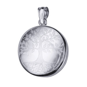 P01 – 20mm ‘Tree of Life’ Memorial Round Locket