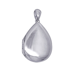 P39 – S/S Plain Teardrop Locket