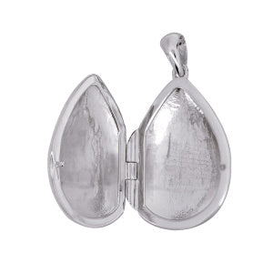 P39 – S/S Plain Teardrop Locket