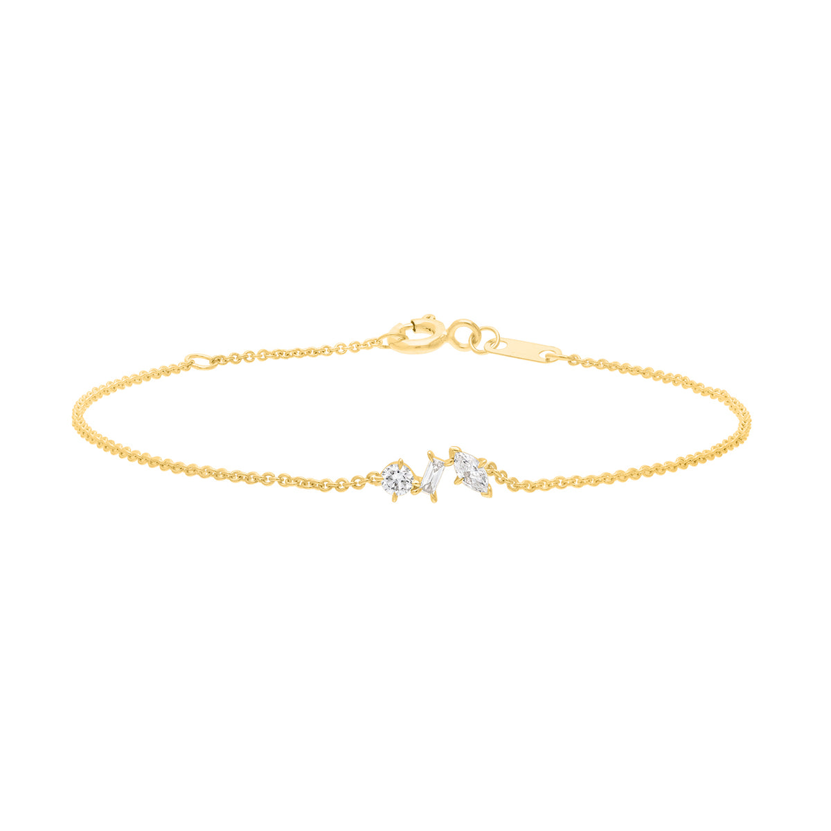 0.25ct Lab Grown Diamond 16-18cm Bracelet