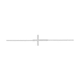 0.12ct Lab Grown Diamond Bracelet in 9K White Gold