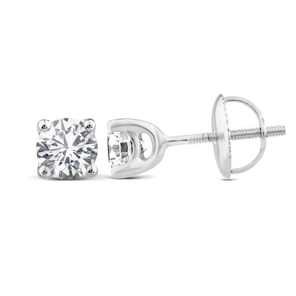2.00ct Lab Grown Diamond Earrings in 9K White Gold