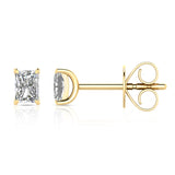 0.50ct Lab Grown Diamond Earrings in 9K Yellow Gold