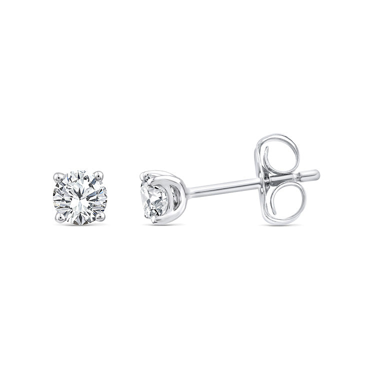 1.50ct Lab Grown Diamond Earrings in 9K White Gold