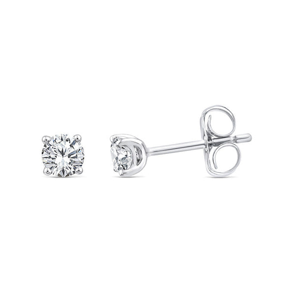 1.50ct Lab Grown Diamond Earrings in 9K White Gold