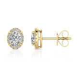 1.12ct Lab Grown Diamond Earrings