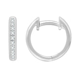 0.15ct Lab Grown Diamond Earrings in 9K White Gold