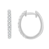 0.50ct Lab Grown Diamond Earrings in 9K White Gold