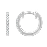 0.15ct Lab Grown Diamond Earrings in 9K White Gold