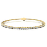 Bonnie Tennis 1.00ct Lab Grown Diamond Bracelet | 9CT White/Yellow Gold