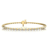 2.00ct Lab Grown Diamond Bracelet in 9K Yellow Gold