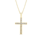 Sopha 0.50ct Lab Grown Diamond Necklace | 9CT White/Yellow Gold
