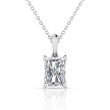0.50ct Lab Grown Diamond Necklace in 9K White Gold