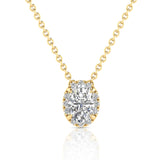 Bee 0.55ct Lab Grown Diamond Necklace | 9CT Yellow/White Gold