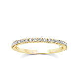 0.25ct Lab Grown Diamond Ring in 9K Yellow Gold