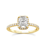 1.25ct Lab Grown Diamond Ring in 9K Yellow Gold